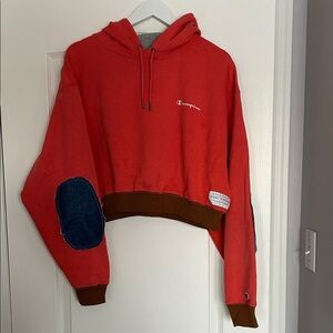 GOAT VINTAGE upcycled Champion Cropped Hoodie - 2XL